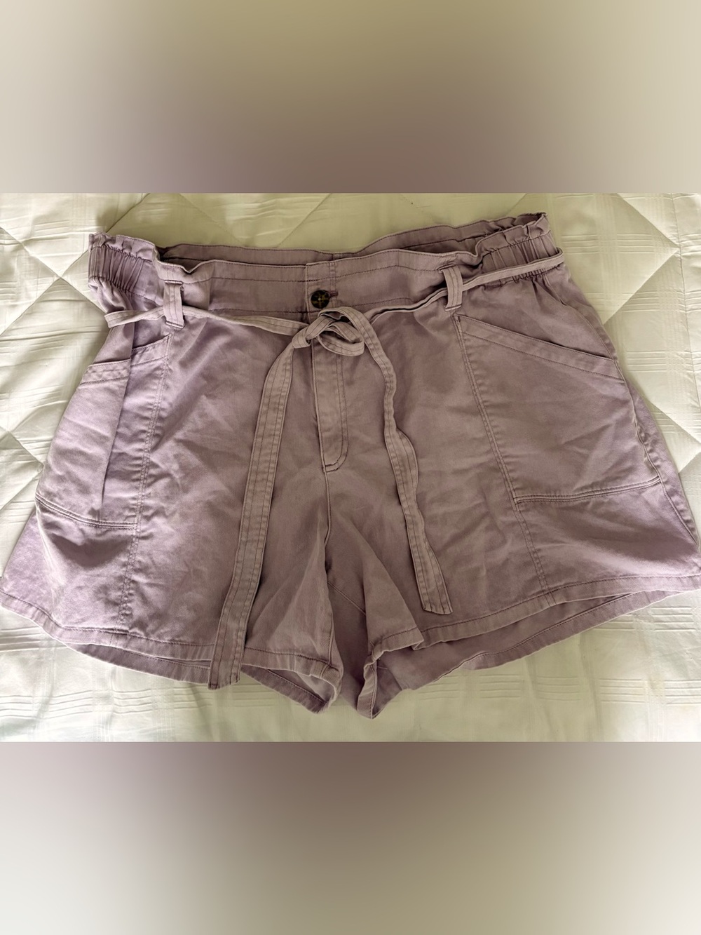 Old Navy Purple Lavender Cotton Chino Shorts Cotton Size XXL